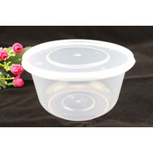 1000ml de plástico microondas contenedor de alimentos para llevar caja rectangular desechable